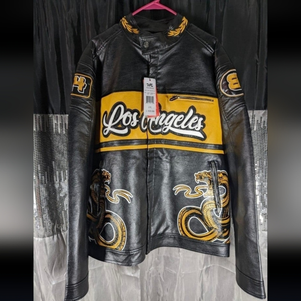 Kobe Bryant Legend Of The Mamba Leather Jacket (Very Rare)